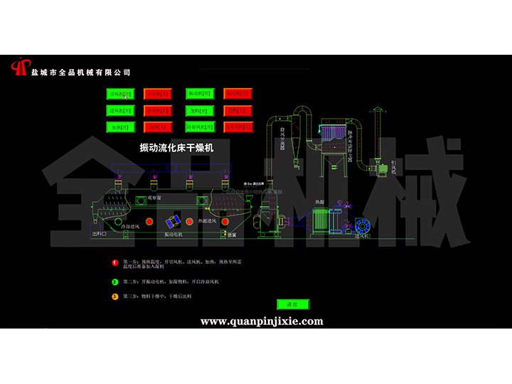 振動流化床干燥機